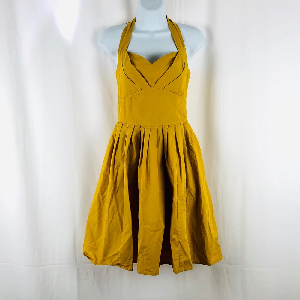 EShakti Cotton halter dress pockets 6